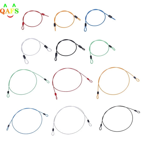 50cm Steel Safety Cable Wire Rope for Bike Locks & Outdoor Luggage Security