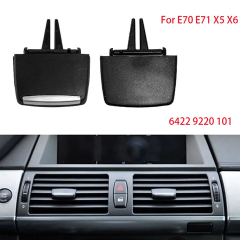 BMW X5 E70 X6 E71 Air Vent Tab Clip Repair Kit - Front/Rear A/C Outlet Fix