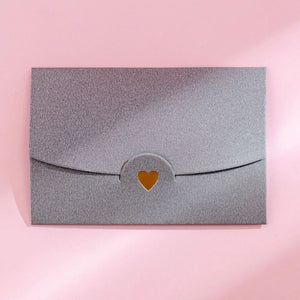 10 Pack Color Retro Bronzing Mini Envelopes 10.5x7cm - Iridescent Paper for Love Letters & Invitations