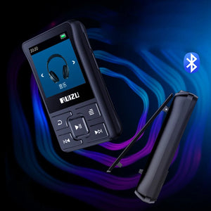 "Portable Sport Bluetooth MP3 Player with Clip - Screen, FM, Recording, E-Book, Clock, Pedometer"