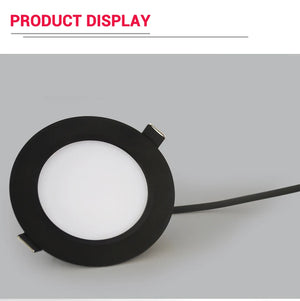 10-Pack LED Downlight Waterproof IP65 Black Shell 5W-18W Cold/Warm/Natural White Spot Lamp 220V/230V Indoor Lighting