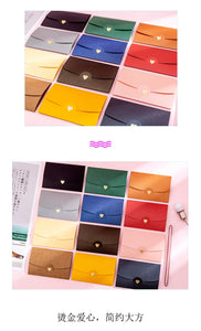 10 Pack Color Retro Bronzing Mini Envelopes 10.5x7cm - Iridescent Paper for Love Letters & Invitations
