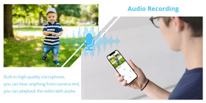 1080p HD Outdoor WiFi IP Camera, Wireless Security Surveillance, Waterproof Bullet Cam, 4MP Video, Home Monitoring