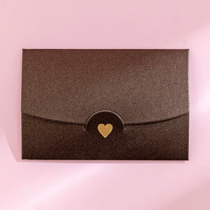 10 Pack Color Retro Bronzing Mini Envelopes 10.5x7cm - Iridescent Paper for Love Letters & Invitations