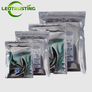 100-Pack Resealable Antistatic Bags for Electronics and PC Parts Storage