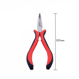 "Bend Tip Hair Extension Tool Plier for Micro Rings, Links, Beads & Feather Extensions"