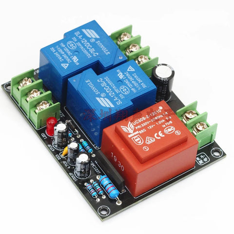 2.0 Dual-Channel Speaker Protection Kit, 220V, 30A High Current, Finished Board