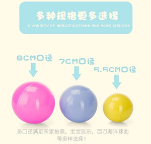 100 Pack Colorful 5.5cm Play Balls for Kids, Ball Pits & Party Games