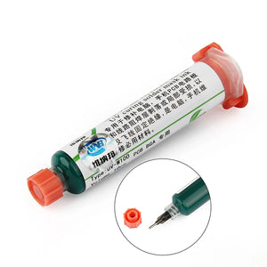 100g Green UV Solder Mask Ink for PCB Circuit Board Protection - Prevent Corrosion & Arcing, SMD Solder Paste Flux