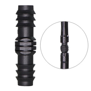 10-Pack 16mm Hose Connectors for 1/2" Drip Irrigation Watering Systems