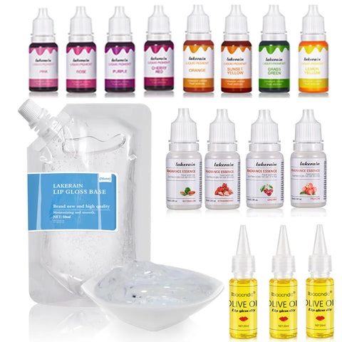 Clear Lip Gloss Base - Non-Sticky, Hydrating, Matte Finish, 25ml or 50ml Options