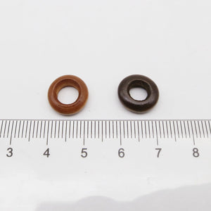 100pcs Large Hole Wooden Beads for Jewelry, Dreadlocks, Hair Braids, Crafts Wholesale