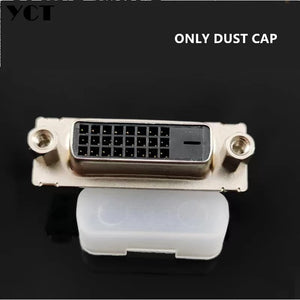 100pcs DVI Connector Dust Caps for Notebook Ports - Protective Female Dust Covers & Free Shipping