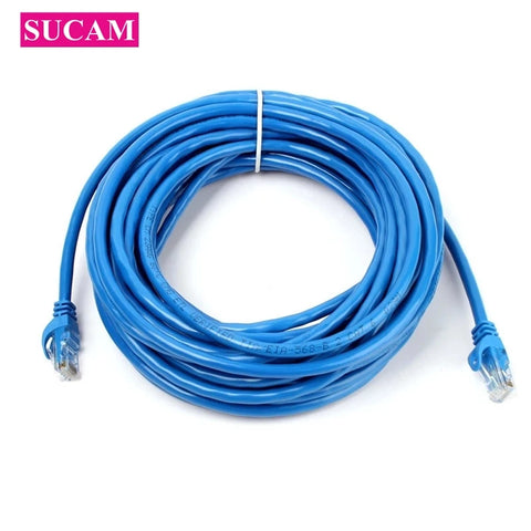 Ethernet Cable Cat6/6e 5m-30m RJ45 for IP Security Cameras and Network Connectivity