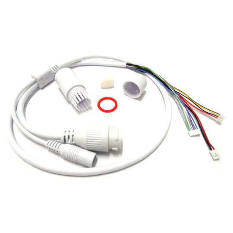 CCTV PoE IP Camera PCB Module Video Power Cable 60cm RJ45 Connector with Terminals