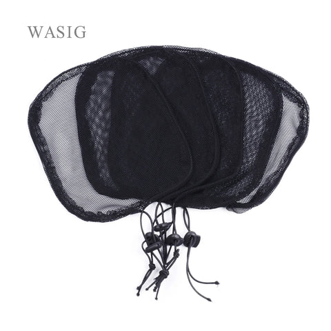 5pcs Adjustable Hair Nets for Ponytail and Weaving – Glueless Wig Caps