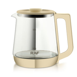 1.5L Transparent Glass Electric Kettle Household Multifunctional Health Kettle Flower Tea Decoction Split Type Kettle