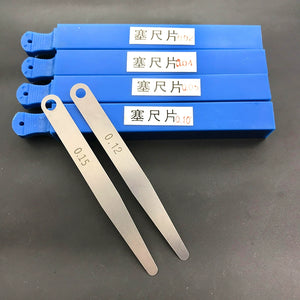 100pcs Feeler Gauge Set 0.02mm-0.15mm Gap Measuring Tool - Single Piece Gaskets