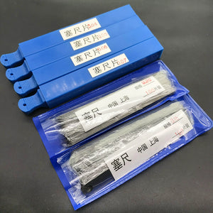 100pcs Feeler Gauge Set 0.02mm-0.15mm Gap Measuring Tool - Single Piece Gaskets