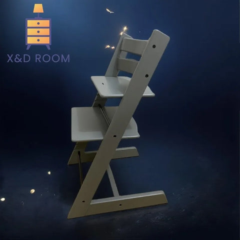 Adjustable Wooden Baby High Chair & Learning Seat, Multifunctional Dining Chair 2024