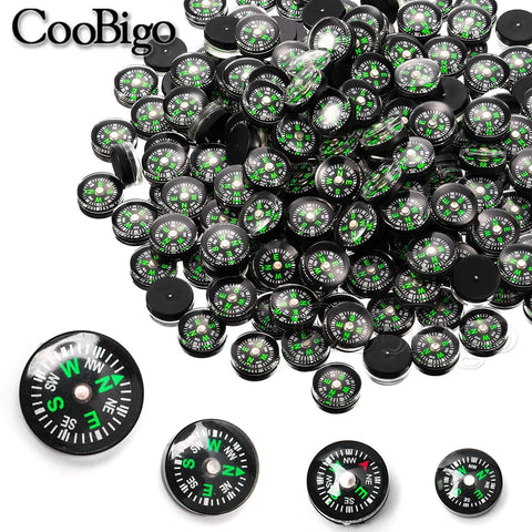 10pcs Paracord Bracelet Compass Set for Outdoor Survival & Navigation in Camping, Hiking, Night Fishing, Climbing