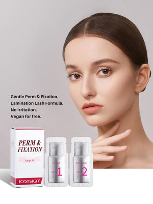 10-Piece Lash Lift Kit, 5-8 Min Fast Perm for Long-Lasting Curl