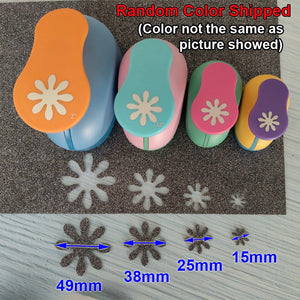 Daisy Shape Craft Paper Punch, DIY Flower Cutter for Scrapbooking, School Projects, Greeting Cards, Foam & Petal Designs
