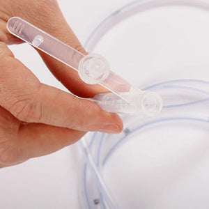 10-Pack 14fr Silicone Nasogastric Feeding Tubes, Medical Grade, Individually Packaged