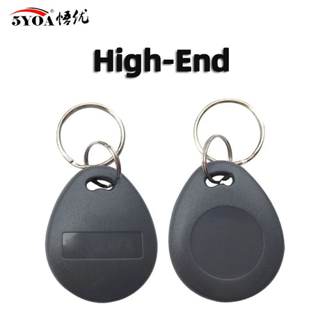 50pcs High-End RFID Key Tags M4305 T5577 125kHz Rewritable Blank Cards for Duplication