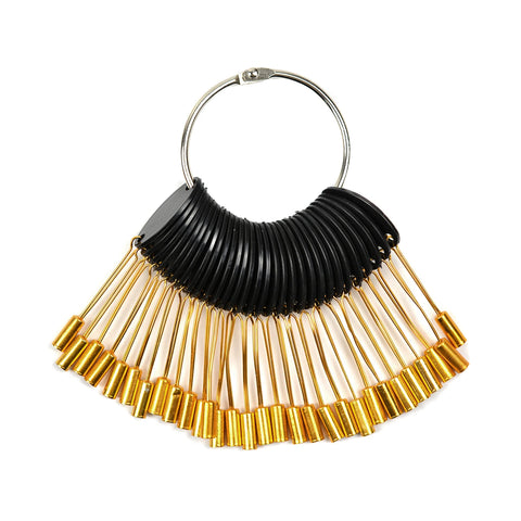 30 Piece Hair Swatch Ring Set for Color Testing, Hair Dye Charts, Salon Hairdressing