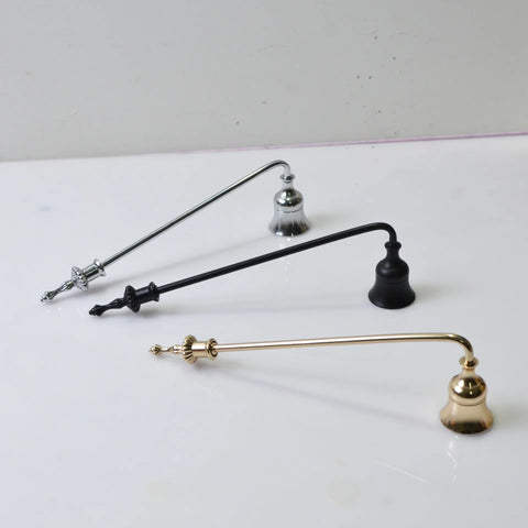 Candle Wick Snuffer 19cm Gold/Black/Silver - Home Decor & Spa Tool