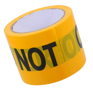 100m No Entry Warning Tape - Caution Do Not Enter Safety Barrier for Props