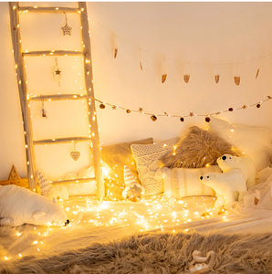100m 1000 LED Fairy String Lights Copper Wire Waterproof 220V/110V EU/US Plug Outdoor Party Wedding Decor