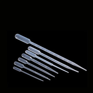 10 Pack Graduated Plastic Pipettes 0.2-10ml Disposable Liquid Droppers for Laboratory Use