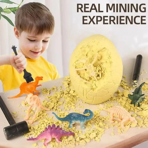 Dinosaur Fossil Excavation Kit for Kids - STEM Learning Toy