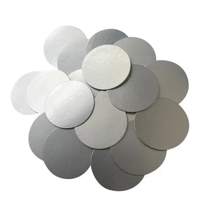 100pcs 36-121mm PET Plastic Bottle Induction Sealing Foil Liners for Cosmetic Cans Aluminum Film