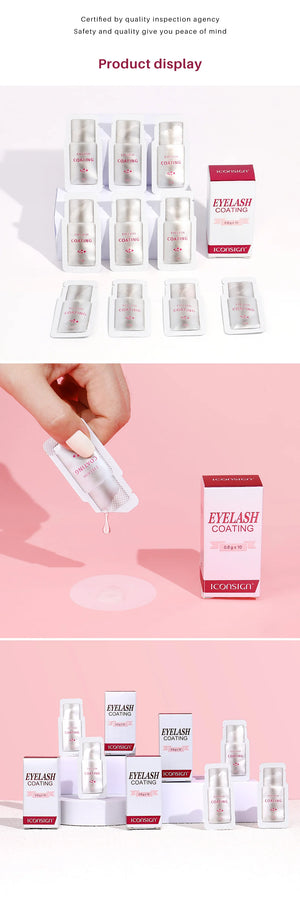 10-Piece Lash Lift Kit, 5-8 Min Fast Perm for Long-Lasting Curl