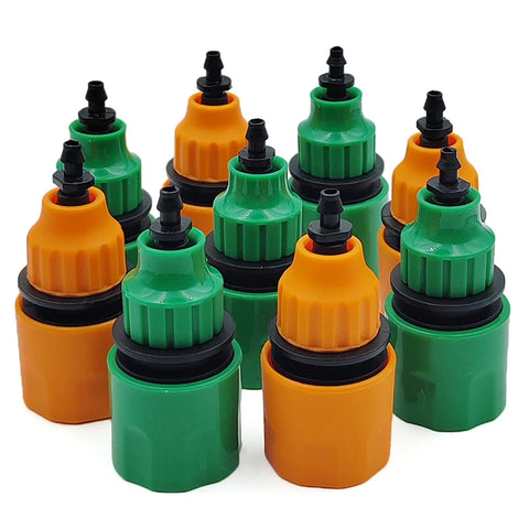 Garden Hose Quick Connect Set, 2-Pack, 1/4" & 3/8" Easy Connect Couplers