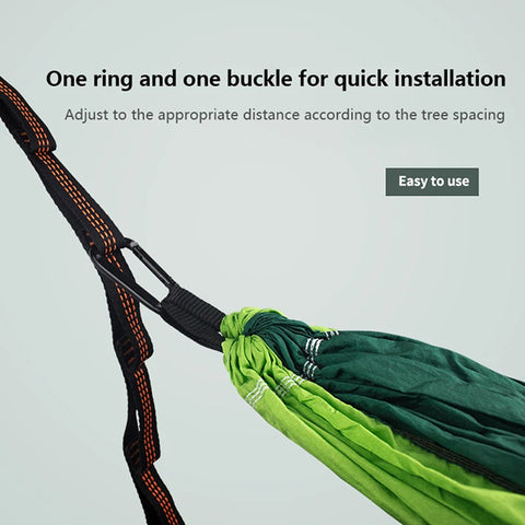 2-Pack Extra Strong Lightweight Hammock Straps, 600lbs Capacity, Non-Stretch Rope