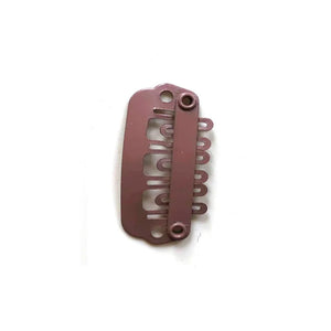 100pcs Black Brown Wig Clips 2.3cm-3.6cm Snap Clips for Hair Extensions & Wefts Hairpins Styling Tools