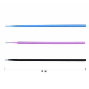 100-Pack Disposable Mascara Wands for Lash Extensions & Makeup
