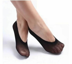 10 Pairs Women’s No Show Socks Invisible Liner Ballerina Boat Footies Thin Slippers Summer Transparent