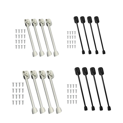 4 Pack Foldable Table Legs, Portable DIY Folding Legs for Camping Tables