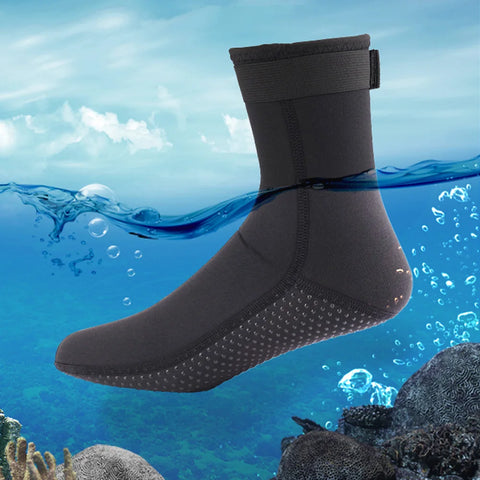 Diving Boots Socks 3mm 5mm Neoprene Non-Slip Warm for Swimming Surfing Snorkeling Adult Wetsuit Shoes