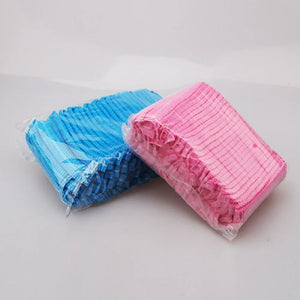 100 Disposable Hair Caps, Lightweight Hygiene Covers for Salon, Spa, Beauty Use