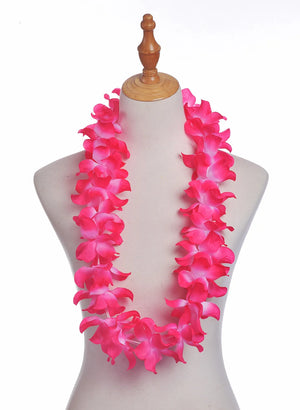 10 Pcs Tropical Hawaiian Leis Garland LED Lights for Party Decor Luau Beach Theme Fancy Dress Supplies