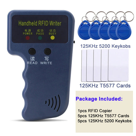 Clearance Handheld 125kHz RFID ID Card Writer Copier Duplicator Programmer for Office Home Security