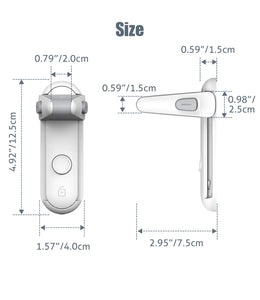 Childproof Door Lever & Knob Lock - Easy Install Baby Proofing for Home Safety