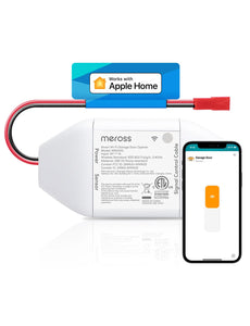 HomeKit Smart WiFi Garage Door Opener with Remote Control & Sensors, Compatible with Alexa, Google Assistant, SmartThings