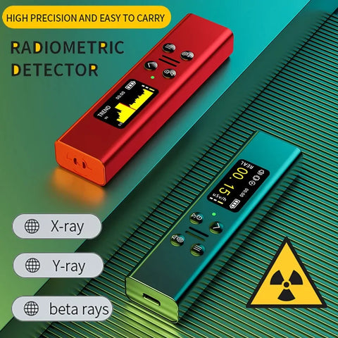 2023 Geiger Counter High Precision Radiation Detector X-ray Beta Gamma Dosimeter